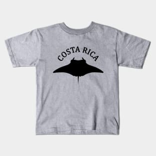 Costa Rica Manta Ray Kids T-Shirt